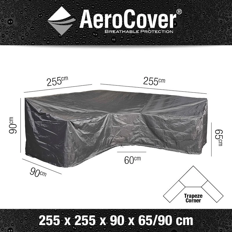 Aerocover Lounge Cover Trapeze 255x255x90 Cm 4 Aerocover Lounge Cover Trapeze 255x255x90 Cm - Afbeelding 2