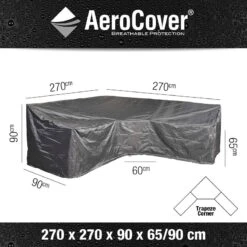 Deoosteindeonline Winkel -Deoosteindeonline Winkel aerocover lounge cover trapeze 270x270x90 cm 1 l