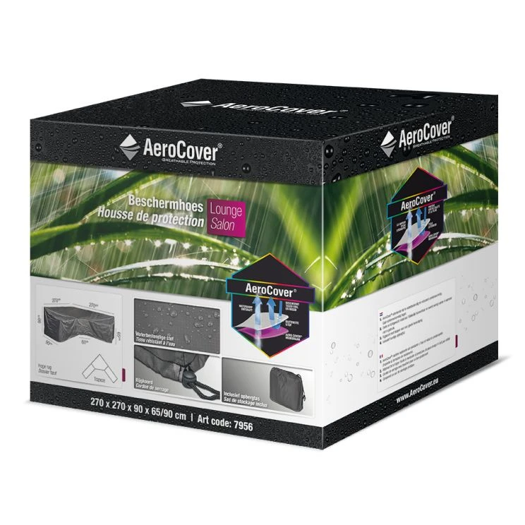 Aerocover Lounge Cover Trapeze 270x270x90 Cm 3 Aerocover Lounge Cover Trapeze 270x270x90 Cm