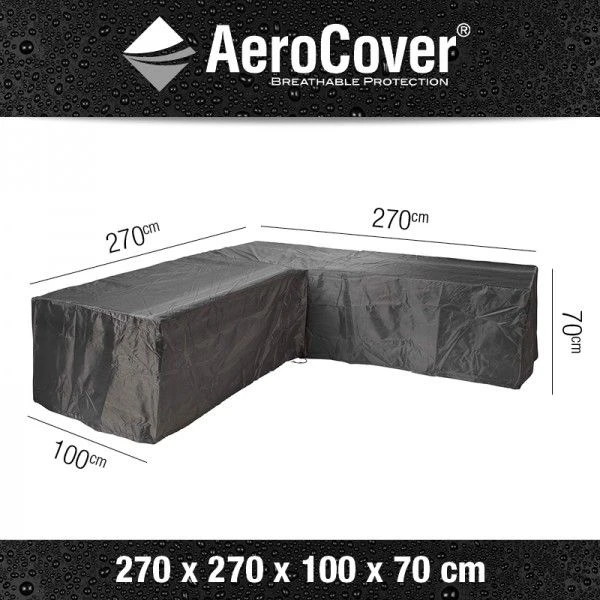 Aerocover Loungesethoes Hoek L-vorm 270x270x100x70 4 Aerocover Loungesethoes Hoek L-vorm 270x270x100x70 - Afbeelding 2