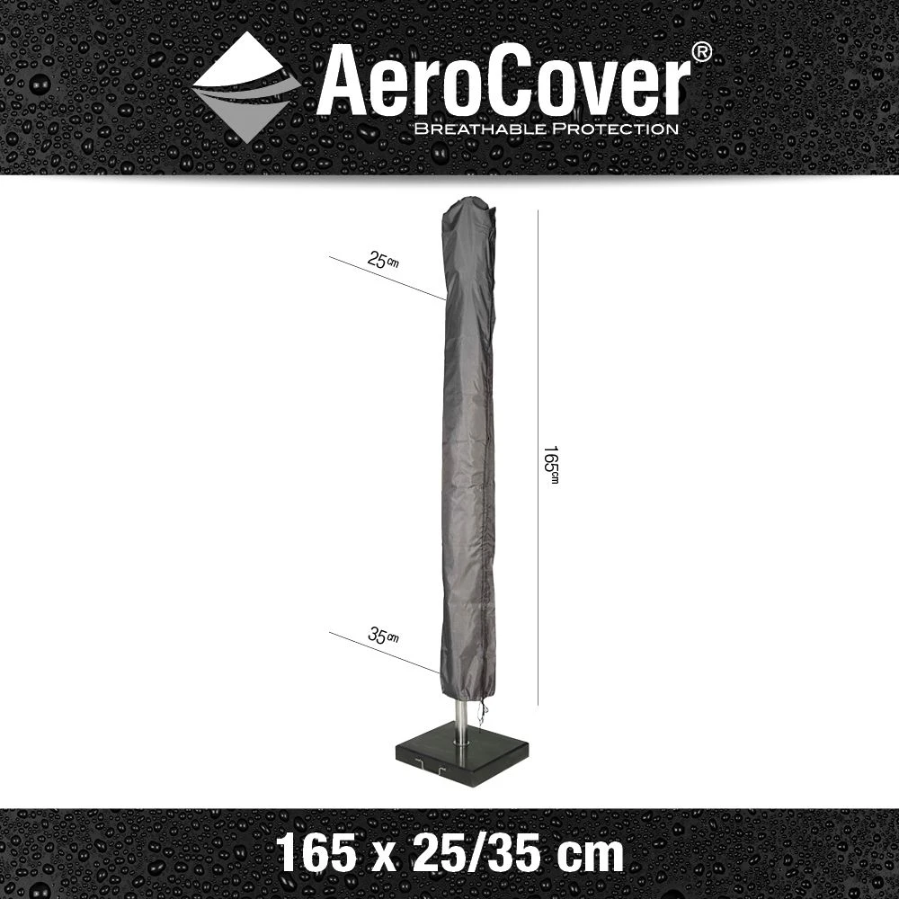 Aerocover Parasolhoes 165 Cm 4 Aerocover Parasolhoes 165 Cm - Afbeelding 2