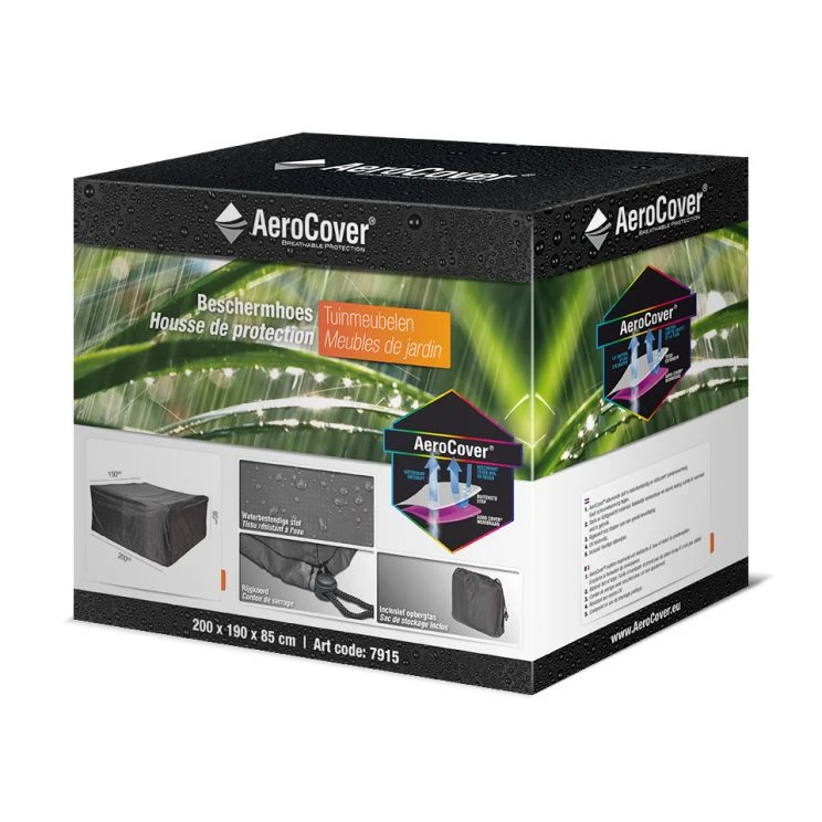 Aerocover Tuinmeubelhoes 200x190x85 Cm 3 Aerocover Tuinmeubelhoes 200x190x85 Cm