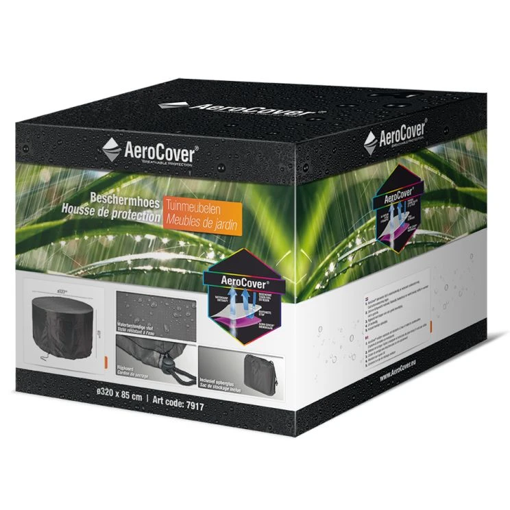 Aerocover Tuinsethoes Ø320x85 Cm 3 Aerocover Tuinsethoes Ø320x85 Cm