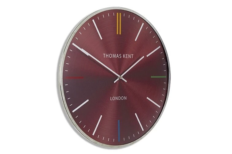 Countryfield Klok Oyster L Rood / Zilver 3 Countryfield Klok Oyster L Rood / Zilver