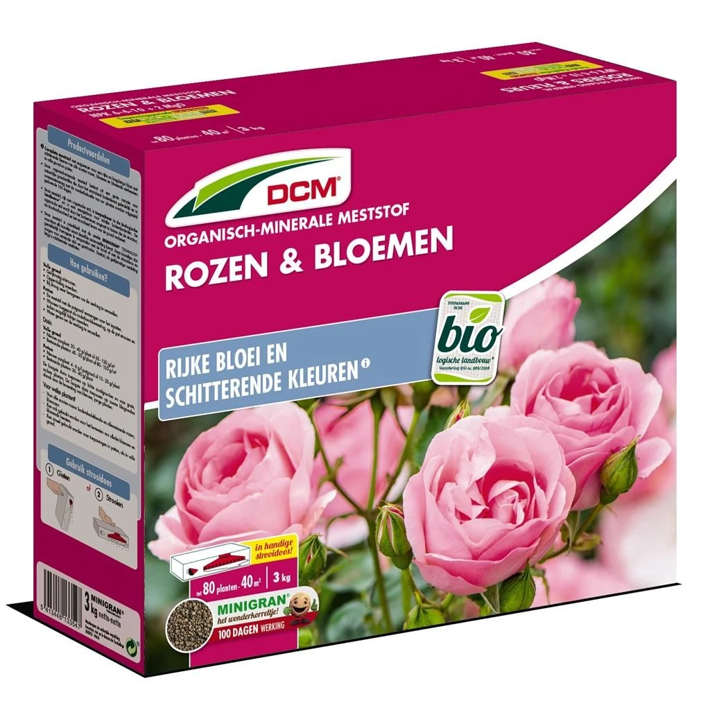 DCM Rozen & Bloemen Mest 3 Kg 3 DCM Rozen & Bloemen Mest 3 Kg