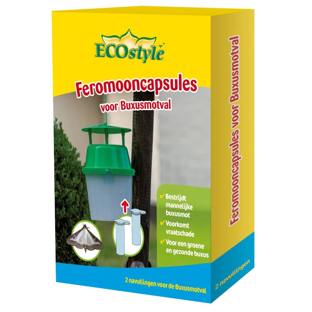 Ecostyle Feromoon Voor Buxusmotval 3 Ecostyle Feromoon Voor Buxusmotval