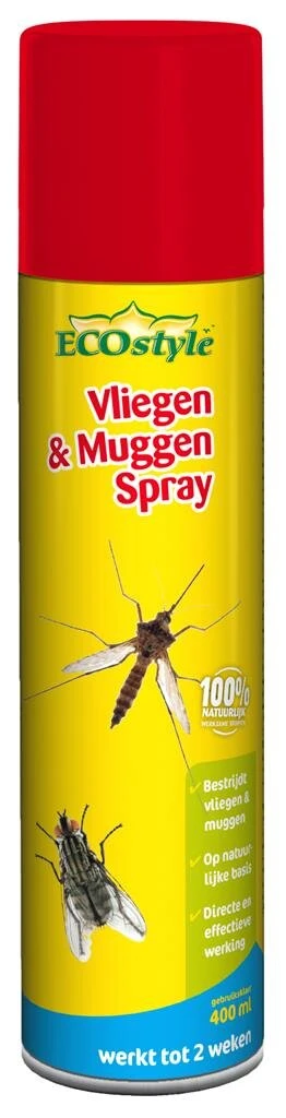 Ecostyle Vliegen & Muggen Spray 400 Ml 3 Ecostyle Vliegen & Muggen Spray 400 Ml