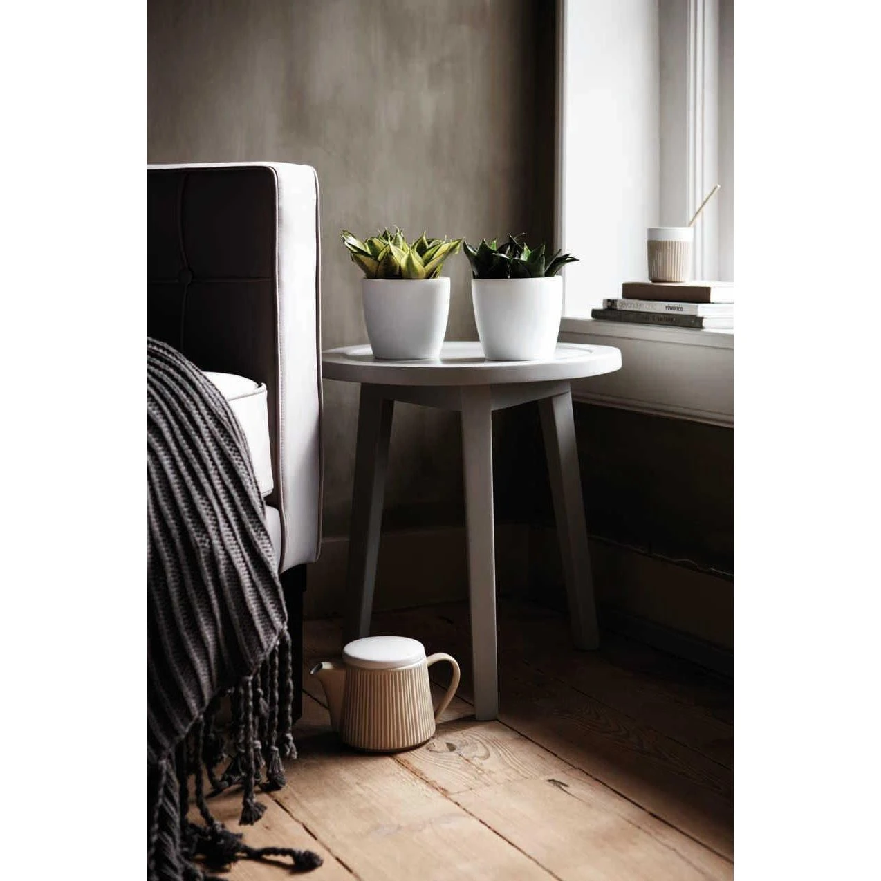 Elho Brussels Round 25 White 4 Elho Brussels Round 25 White - Afbeelding 2