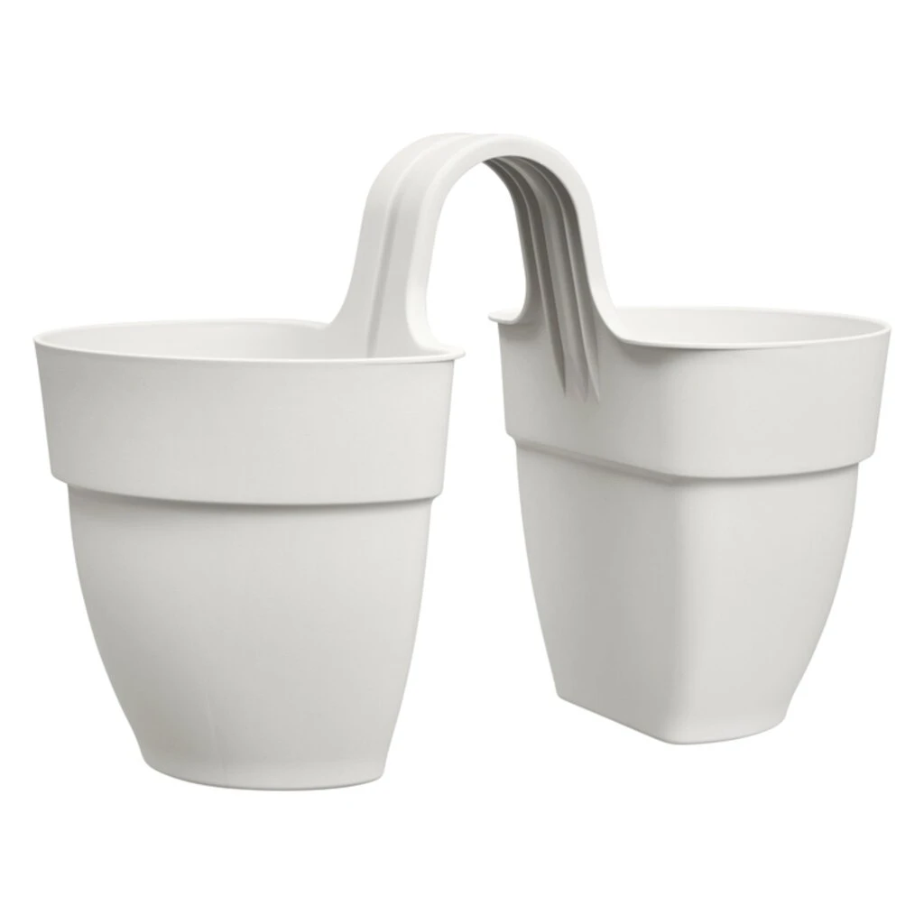 Elho Vibia Campana Flower Twin 21 Zijdewit 3 Elho Vibia Campana Flower Twin 21 Zijdewit