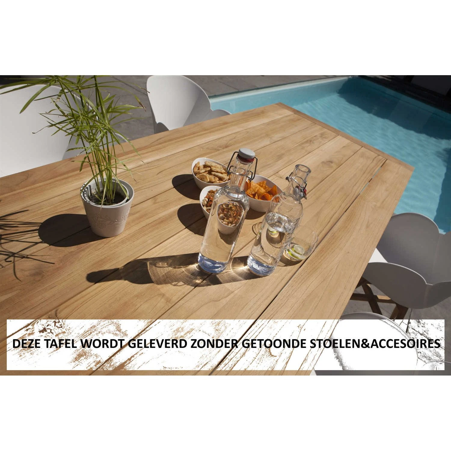 Exotan Stella Tafel 160 X 90 Cm Teak FSC 5 Exotan Stella Tafel 160 X 90 Cm Teak FSC - Afbeelding 3