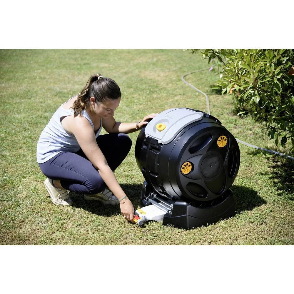 Hozelock Easymix 2in1 Tuimelcomposter 5 Hozelock Easymix 2in1 Tuimelcomposter - Afbeelding 3