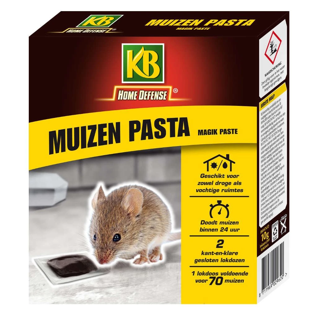 KB Muizen Pasta Magik Paste 2 Stuks 3 KB Muizen Pasta Magik Paste 2 Stuks
