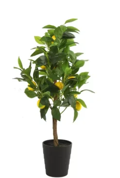 Mica Citrus Limon Zijde 75 Cm Geel
