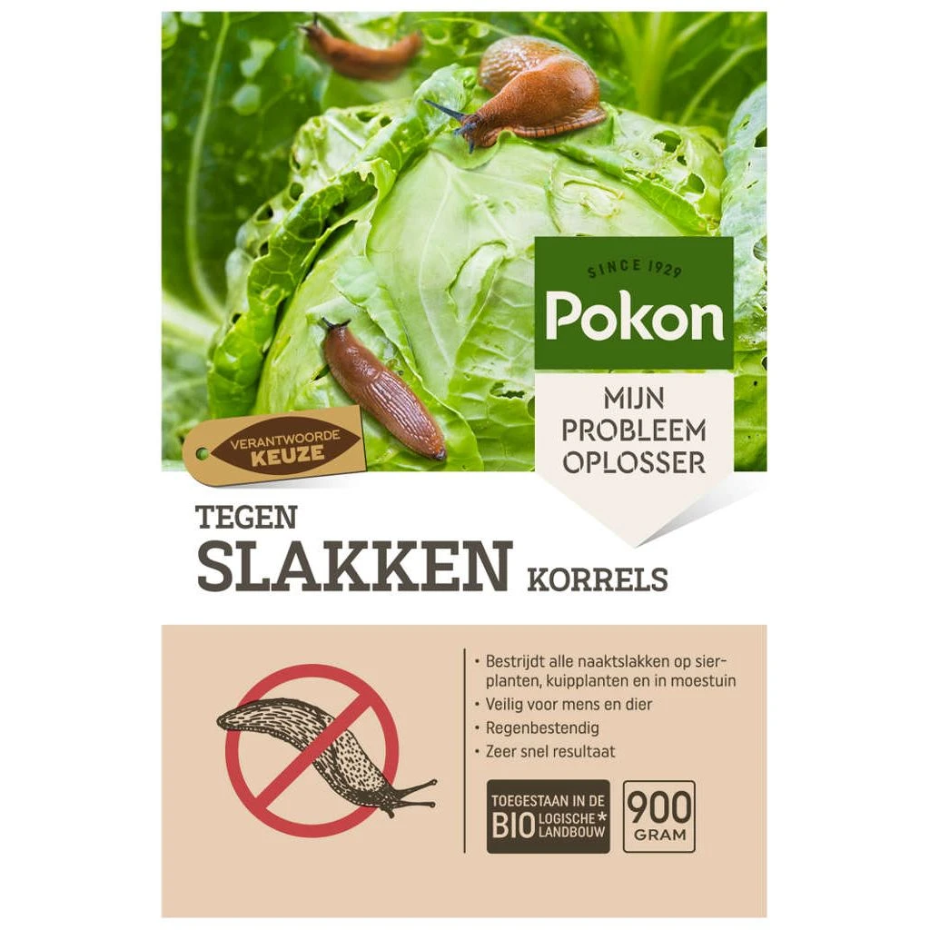 Pokon Slakkenkorrels 900 Gram 3 Pokon Slakkenkorrels 900 Gram
