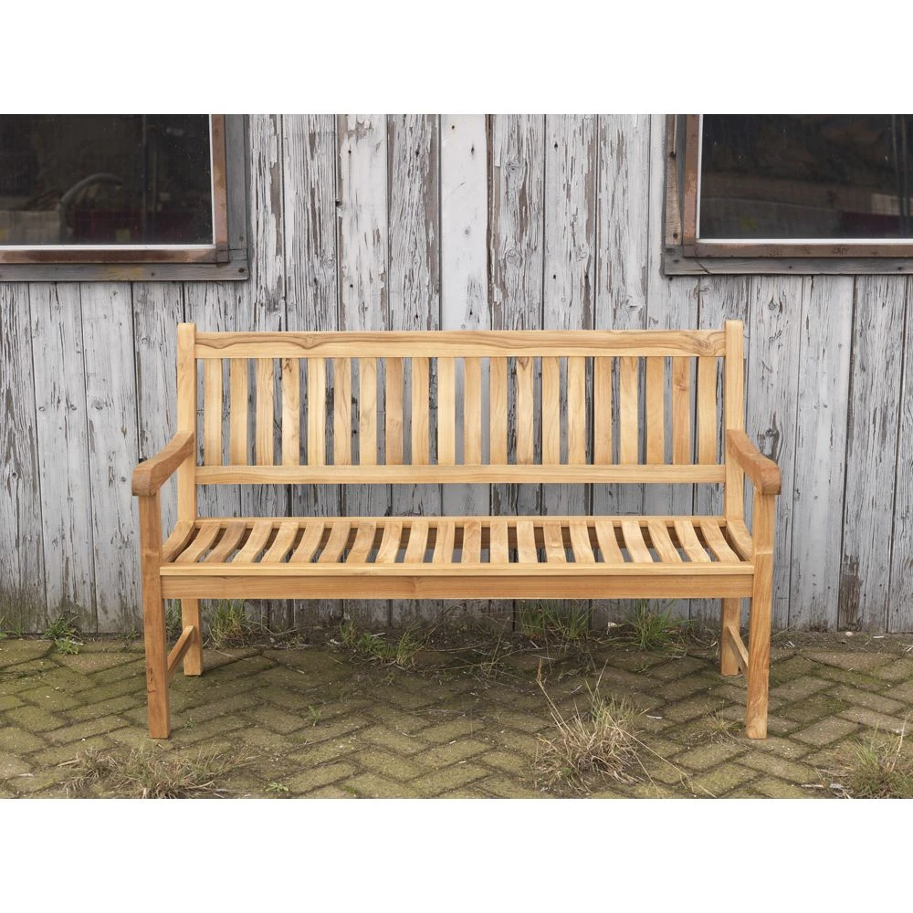 Exotan Comfort 3-zits Tuinbank FSC Teak 6 Exotan Comfort 3-zits Tuinbank FSC Teak - Afbeelding 4