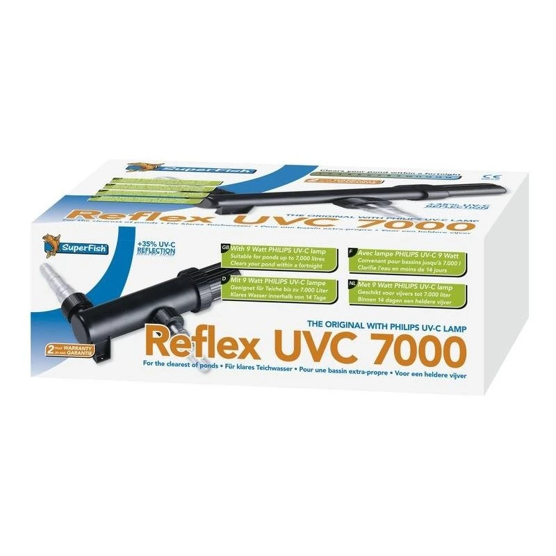 SuperFish Reflex Ucv 7000 Liter 9w 3 SuperFish Reflex Ucv 7000 Liter 9w