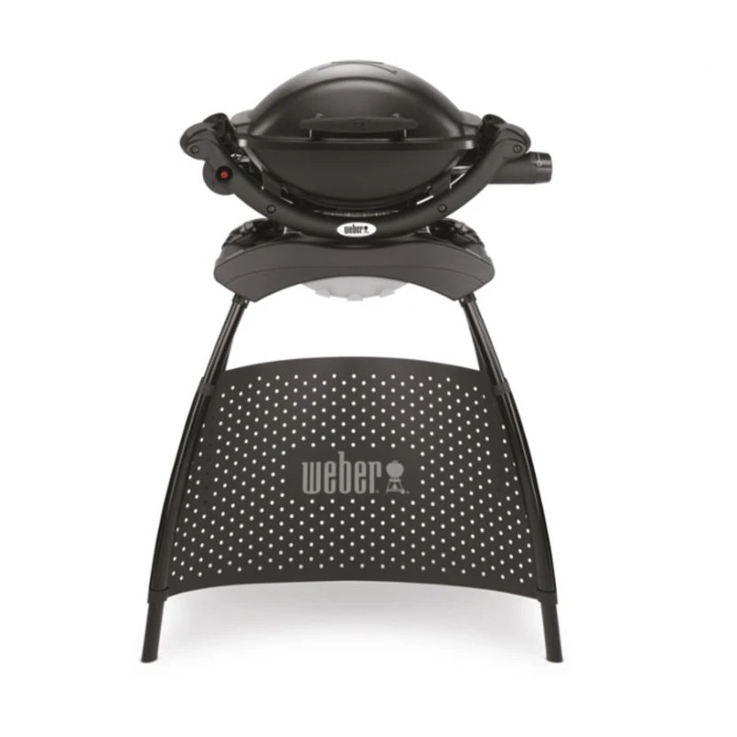 Weber Q1000 Black Met Standaard 3 Weber Q1000 Black Met Standaard
