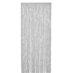 Wicotex Vliegengordijn Kattenstaart 90 X 220 Cm Grijs / Wit